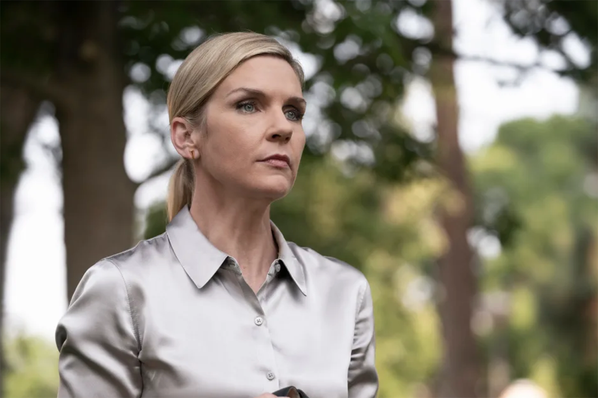 Rhea Seehorn on season six, episode seven of "Better Call Saul" as Kim Wexler.Greg Lewis/AMC/Sony Pictures Television